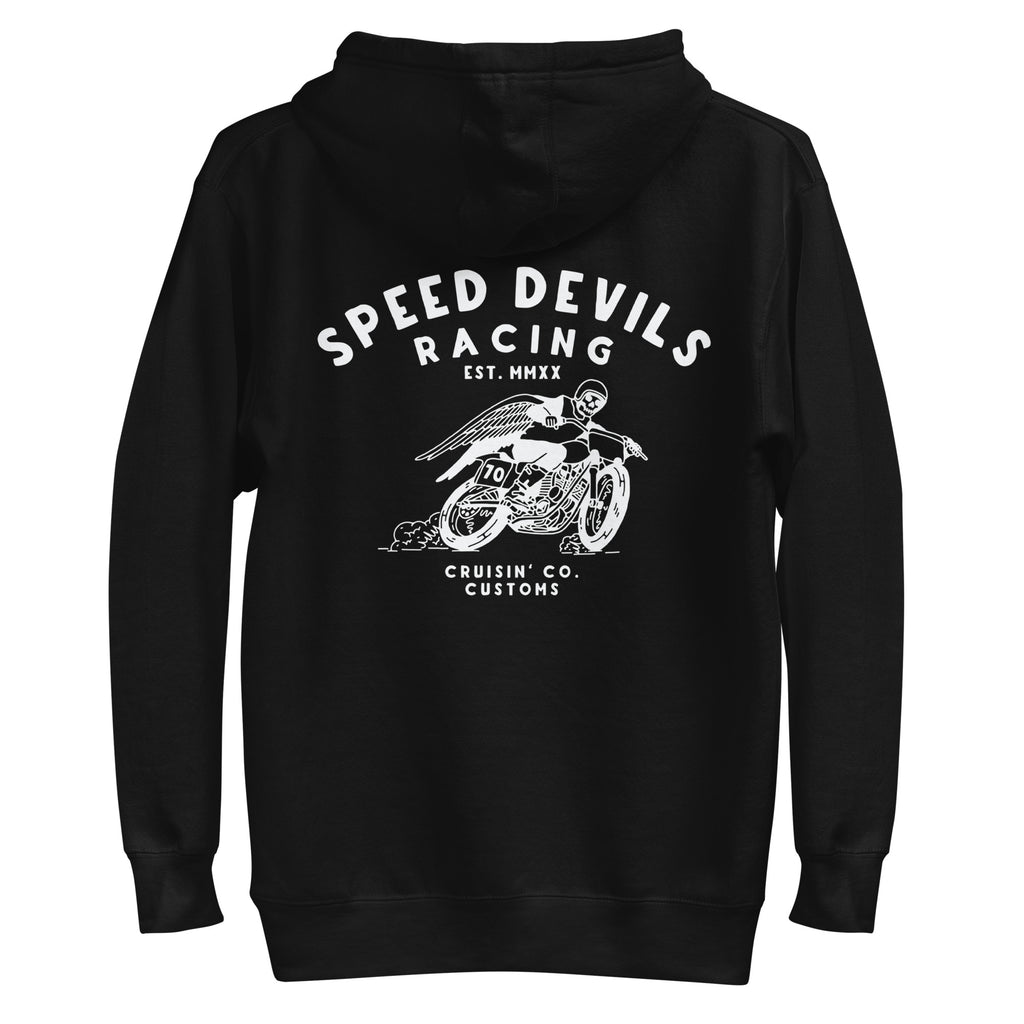 Speed Devils Racing premium motorcycle hoodie (black) – Cruisin' Co.